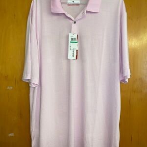 Grand slam Men's Pink Polo Shirt
